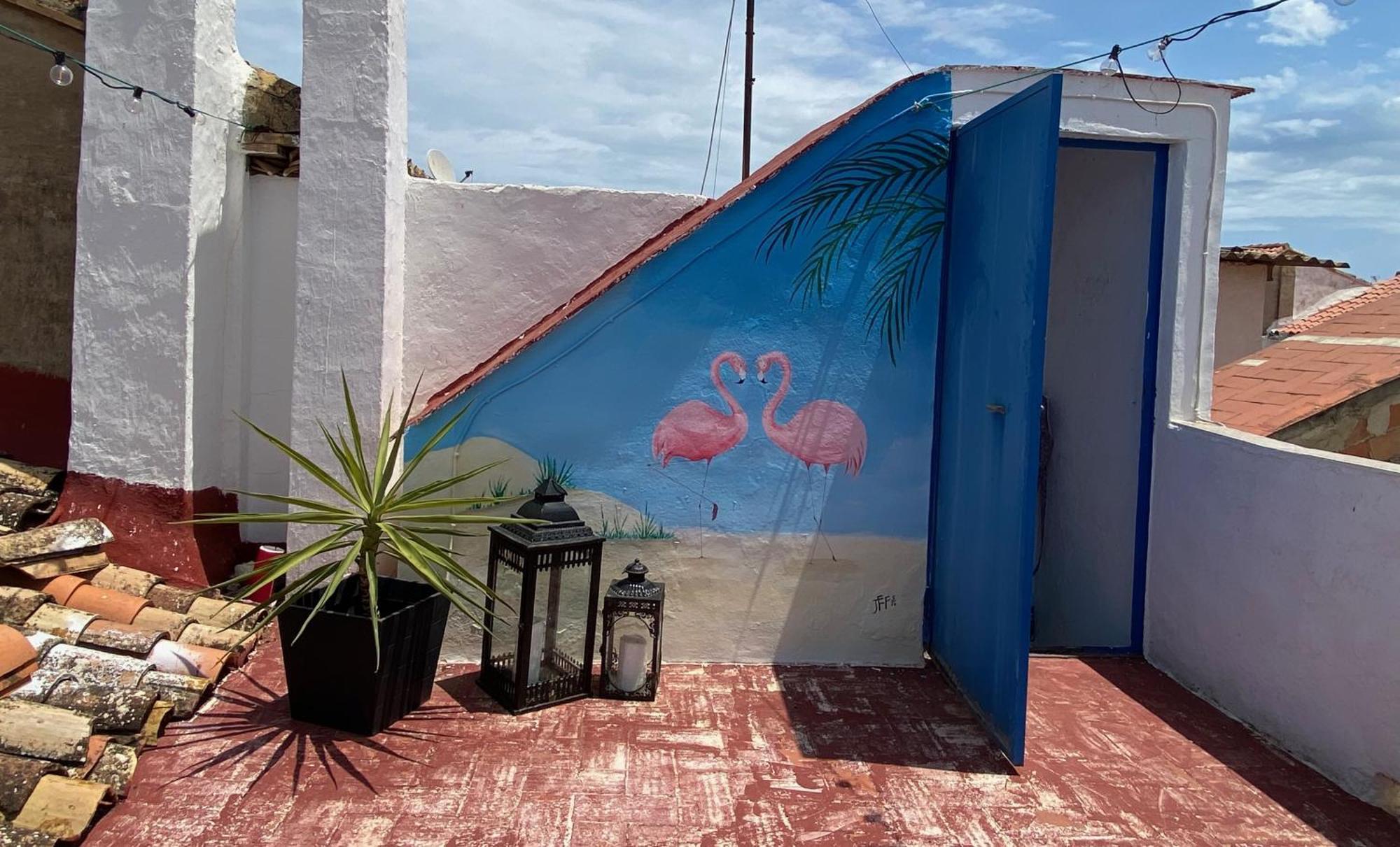 Casa De Los Dos Flamencos ميرامار المظهر الخارجي الصورة