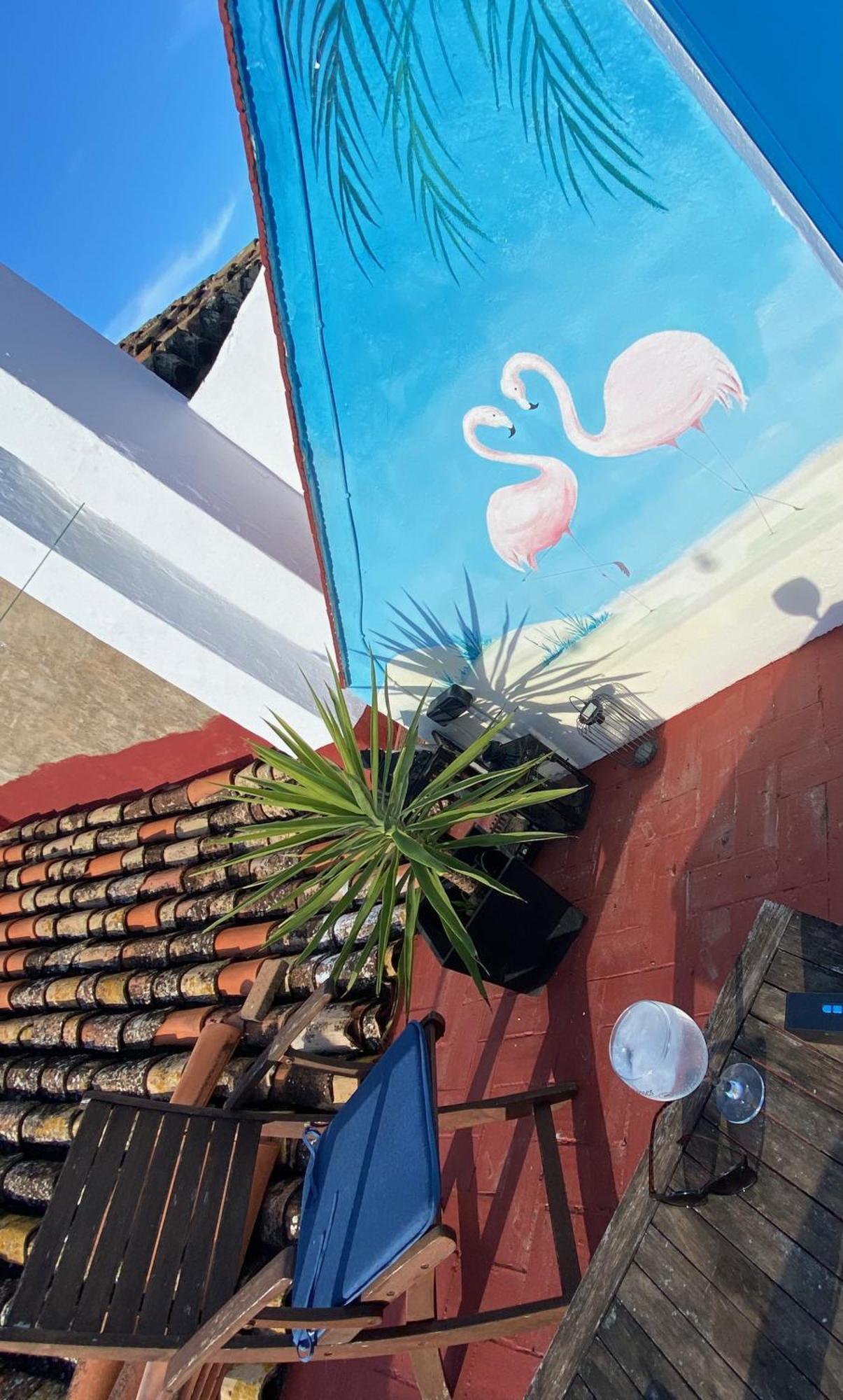 Casa De Los Dos Flamencos ميرامار المظهر الخارجي الصورة